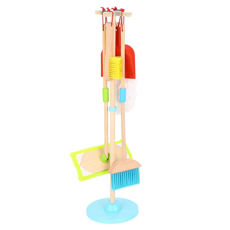 Set da gioco per bambini a tema pulizie in legno, per un'originale idea regalo per bambini!